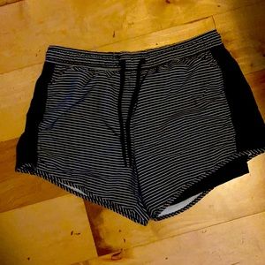 Tangerine Large Athletic Shorts